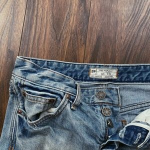 Free People Jean Shorts